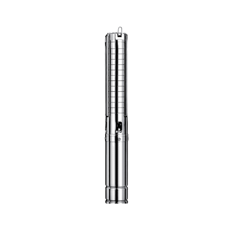 4SRD-1 4寸 DC 750-1500W 不锈钢太阳能水泵带塑料叶轮
